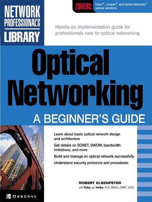 Title details for Optical Networking by Robert C. Elsenpeter - Available